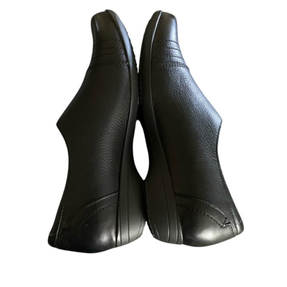 Dansko Franny Black Leather Slip On Shoe - Picture 4 of 8